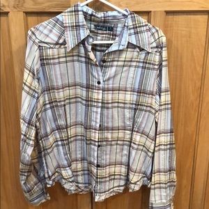 Cruel Girl western shirt. Size large